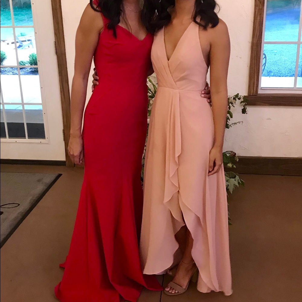 Jenny Yoo Farrah dress in Rosewater - Picture 1 of 5